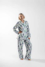 Women's winter PJ set, regular zip, Koala Haven