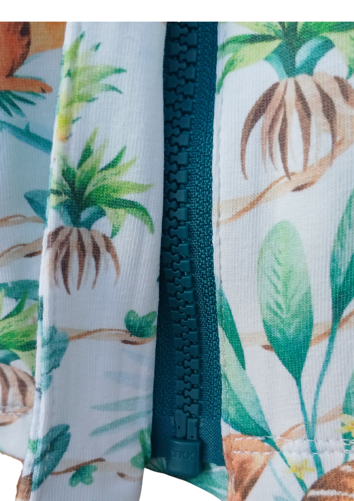 Women's summer PJ set with shorts, regular zip, Native Haven